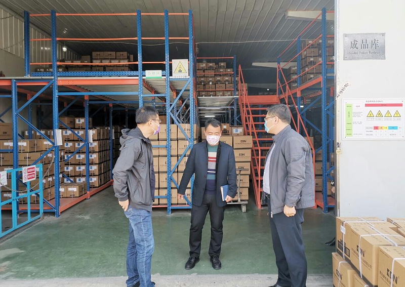 農業農村局孫學誠副局長走訪青島康地恩動物藥業