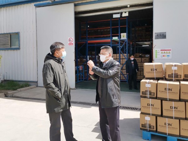 【復(fù)工復(fù)產(chǎn)保抗疫】城陽區(qū)農(nóng)業(yè)農(nóng)村局走訪青島康地恩,指導(dǎo)復(fù)工復(fù)產(chǎn)! 農(nóng)業(yè)農(nóng)村局孫學(xué)誠副局長走訪青島康地恩動物藥業(yè)